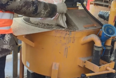 用于邊坡穩(wěn)定工程中土釘灌漿的灌漿設備